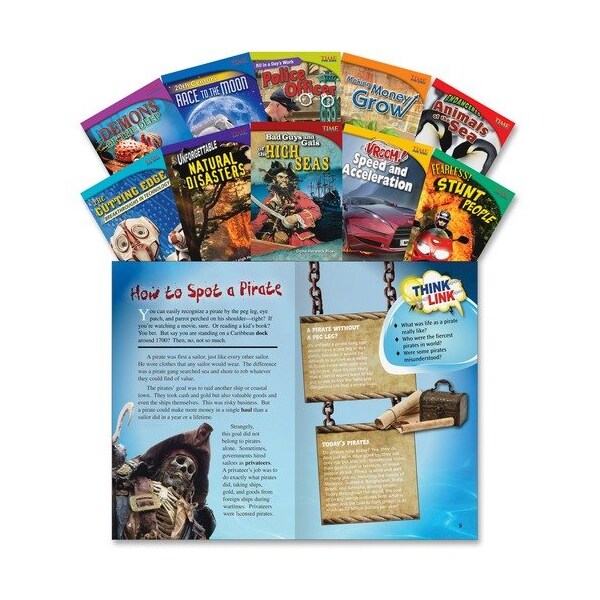 Shell Education Teacher Created Materials Informational Text Set 1, Grade 5, 10PK SHL18253 - main